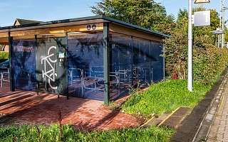 Sammelgaragen bieten Platz für viele Räder.